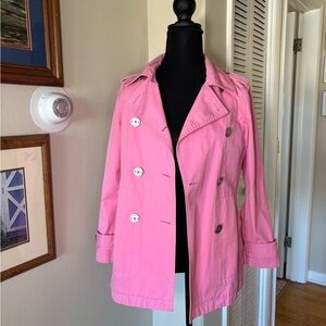 Tommy Hilfiger Pink Trench Coat